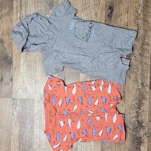 Free Planet 2 Rompers 12 month